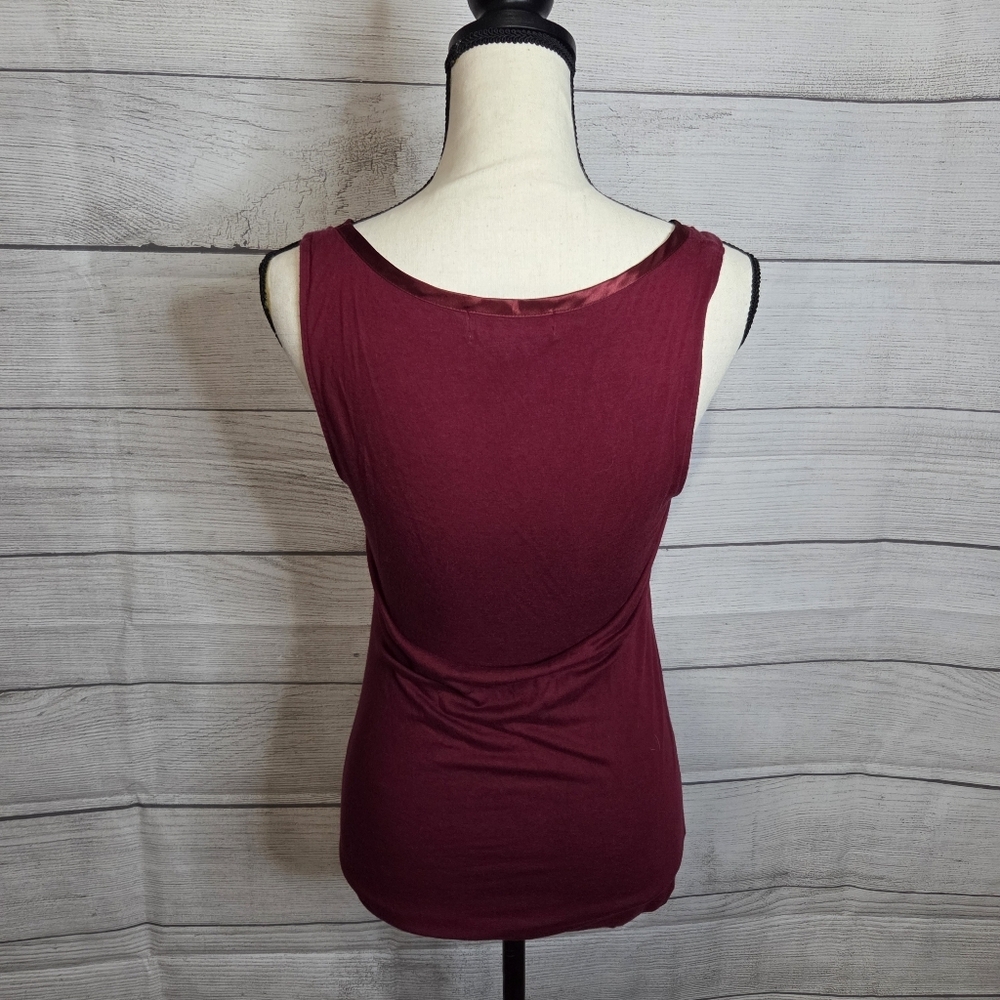 Banana Republic Red Sleeveless Tank Top, Size M - Picture 3 of 4